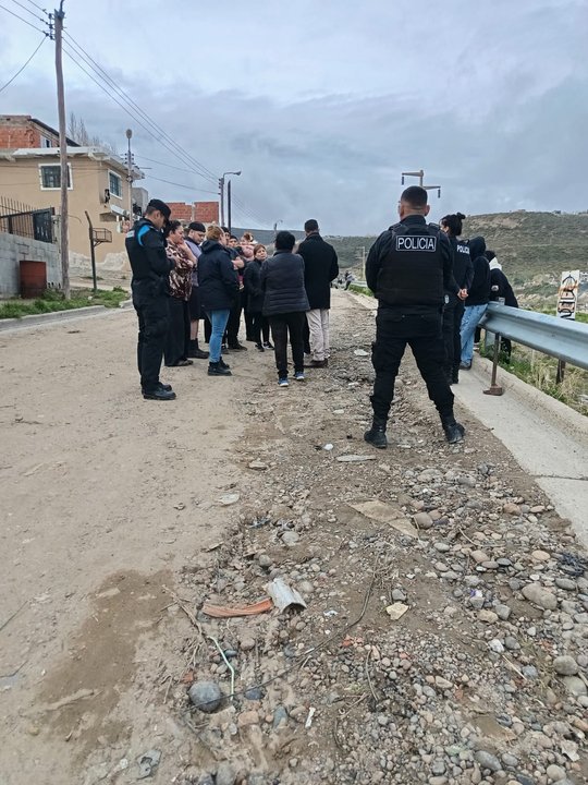 Desarticulan intento de ocupación en zona de gasoducto en Comodoro Rivadavia
