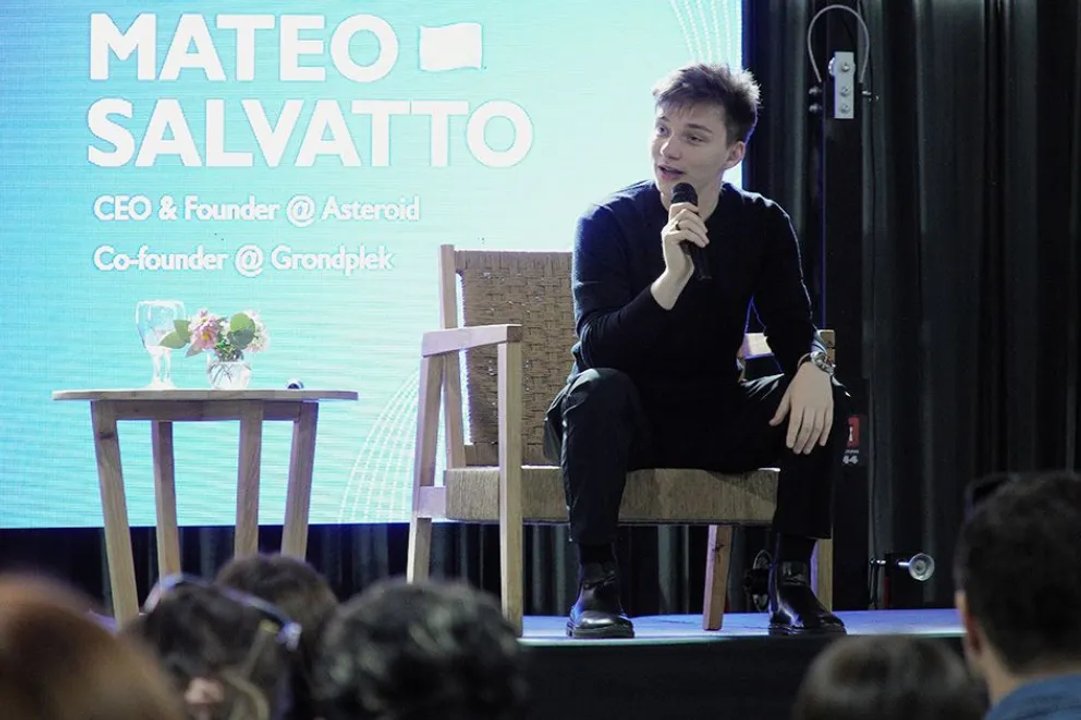 Mateo Salvatto destaca a Neuquén como un futuro polo emprendedor