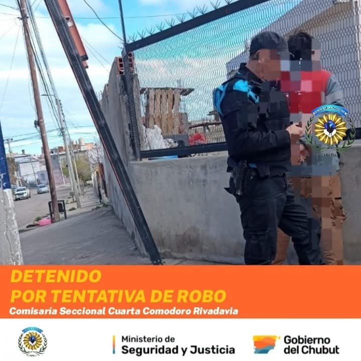 Detenido en Comodoro Rivadavia por cortar cables del alumbrado público