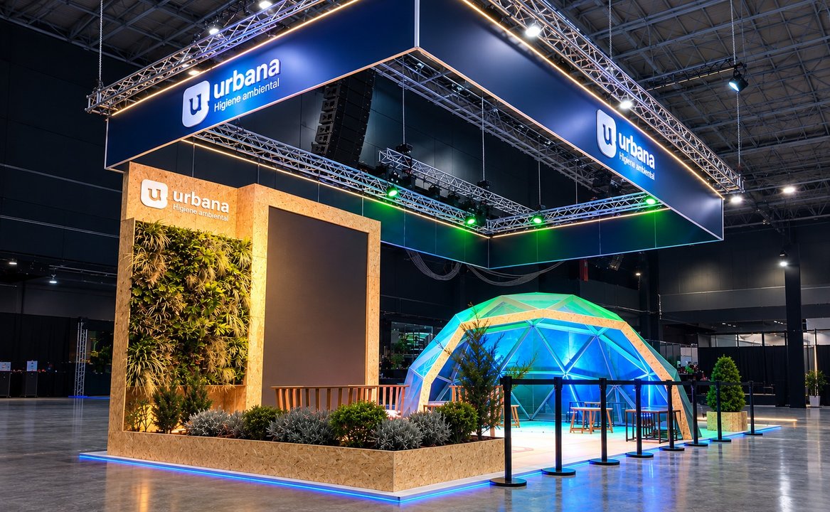 Urbana destaca en la Expo Industrial de Comodoro con talleres y reciclaje