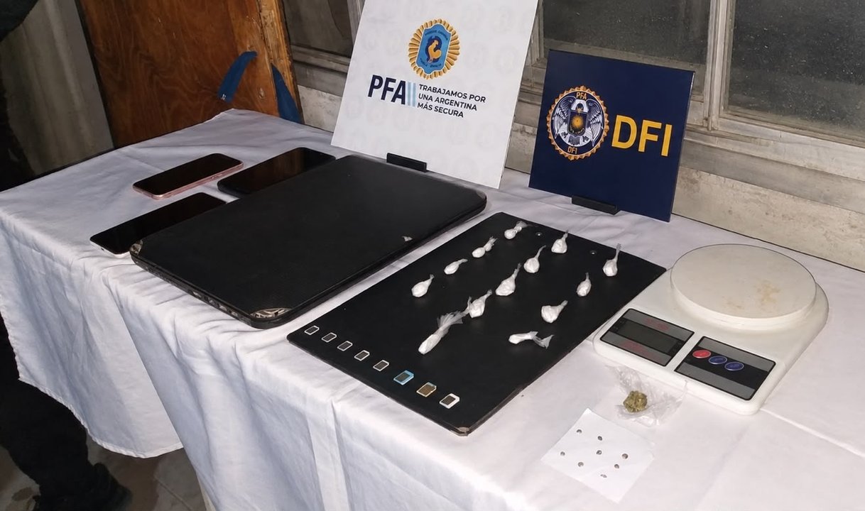 Desarticulan un punto de venta de drogas en Puerto Madryn
