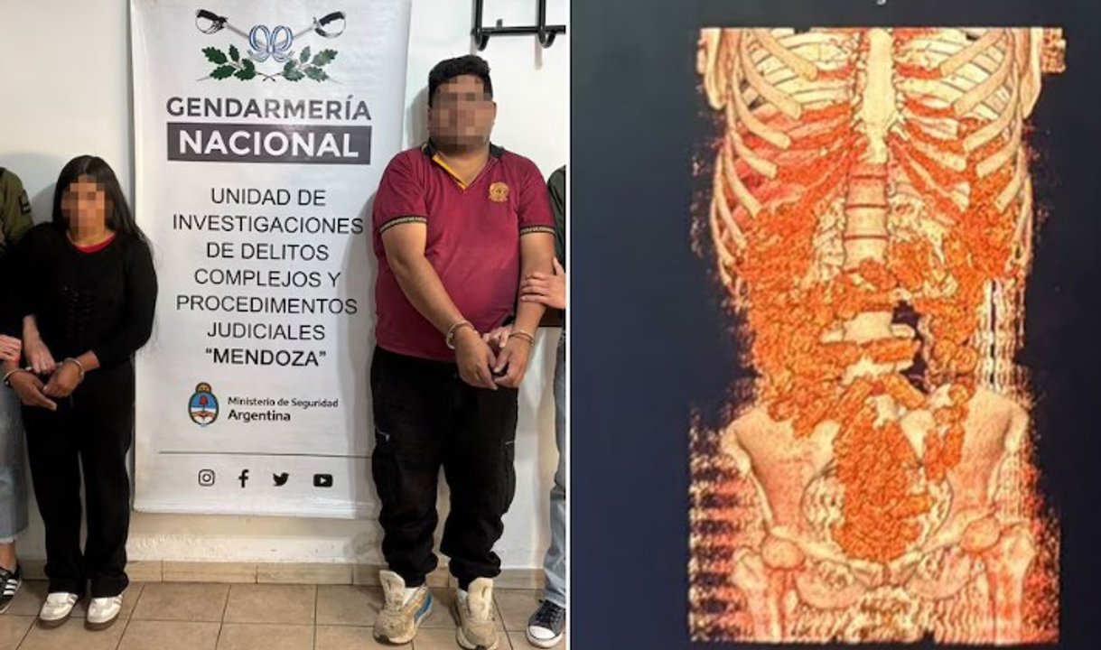 Detienen a dos mulas que transportaban más de 2 kilos de cocaína a Río Gallegos