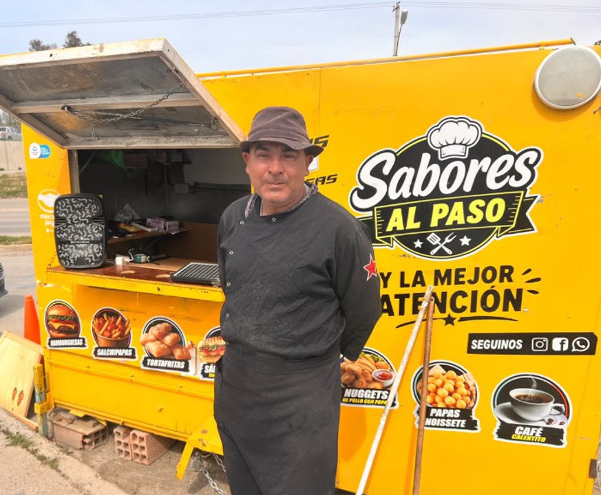Darío y su emprendimiento "Sabores al Paso": una historia de superación