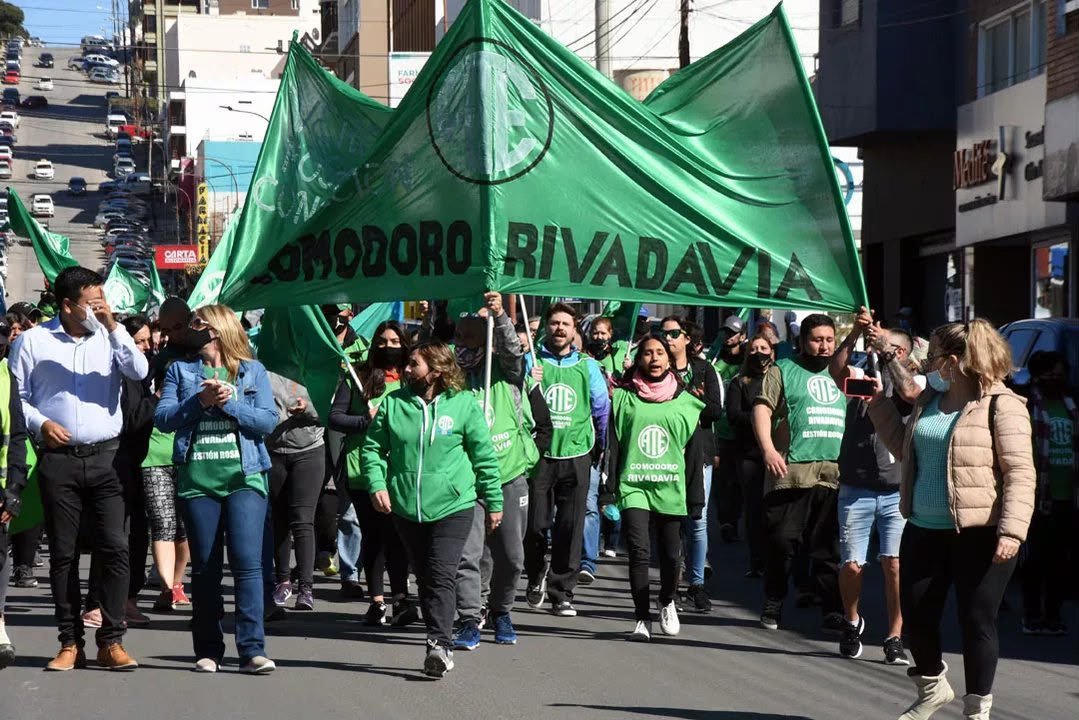 Chubut: ATE anuncia paro docente y de auxiliares para este lunes
