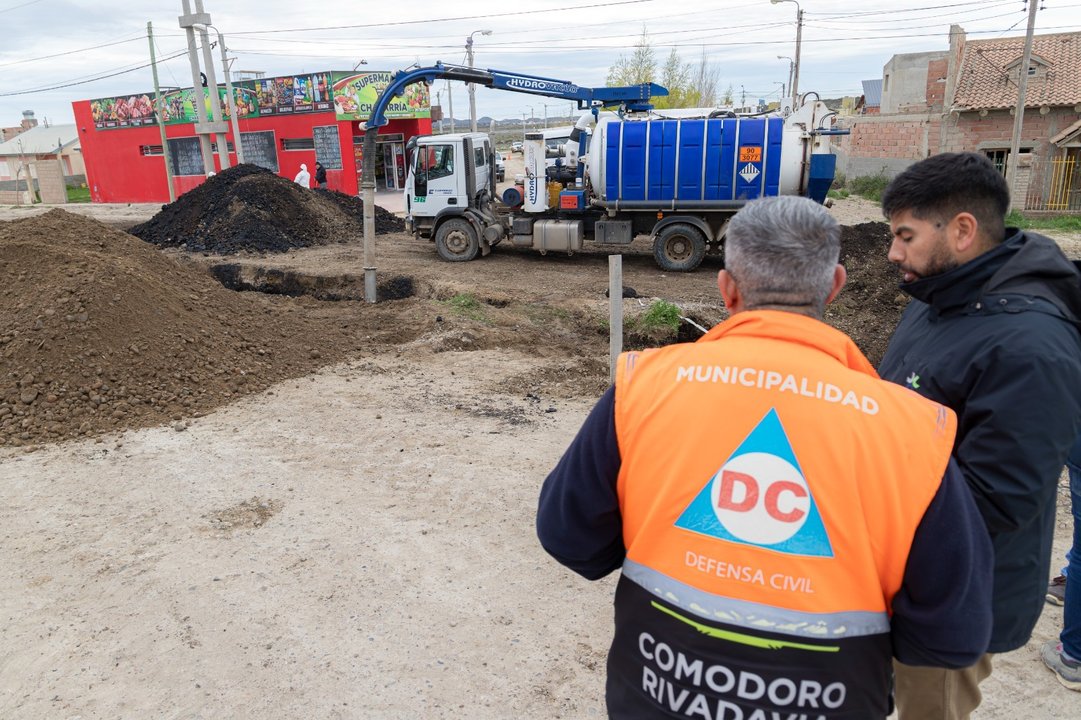 Comodoro Rivadavia solicita informes tras derrame de petróleo en kilómetro 14