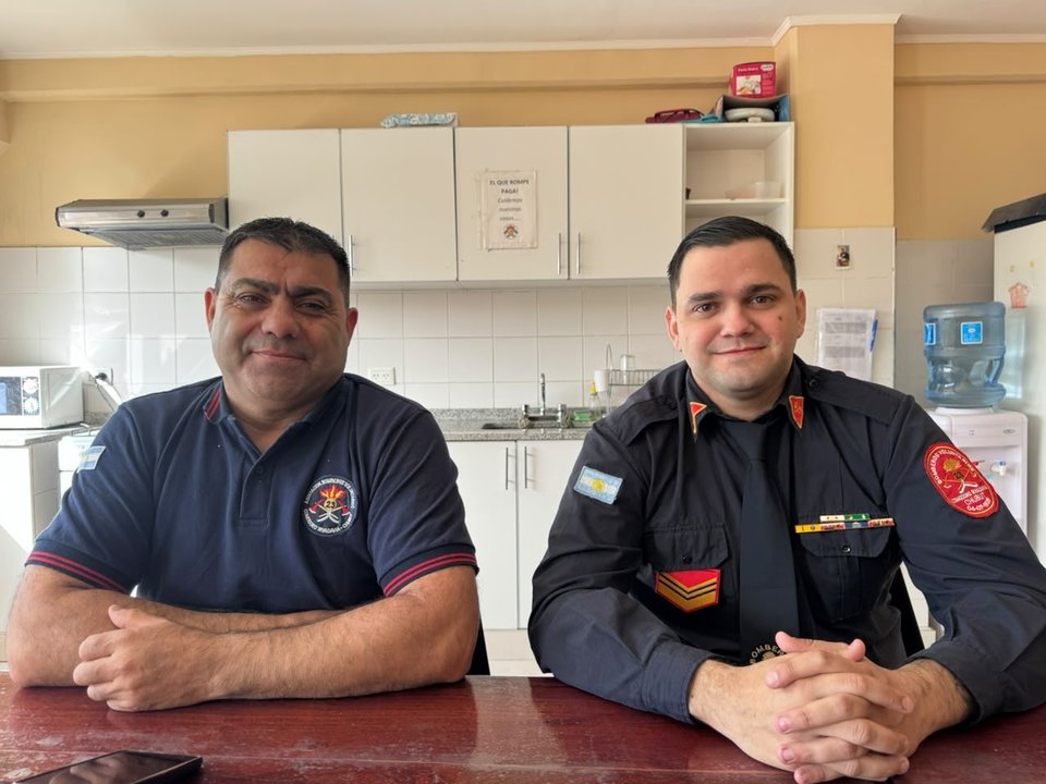 Bomberos de Chubut capacitan en emergencias radiológicas en Comodoro Rivadavia