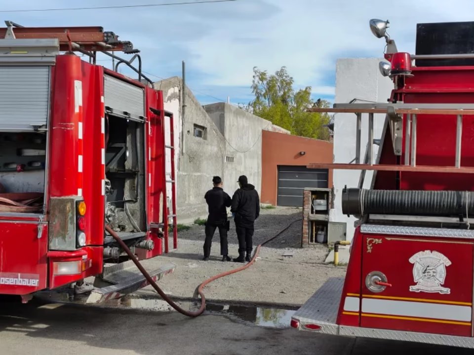 Confirmaron que el incendio en Las Heras fue provocado intencionalmente