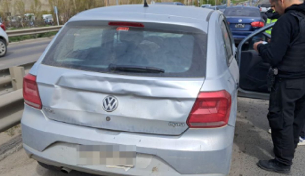 Triple choque en la ruta 3 de Comodoro Rivadavia dejó una persona herida