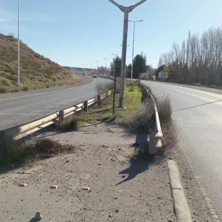 Precauciones en Ruta 7 y puente Carranza por obras viales