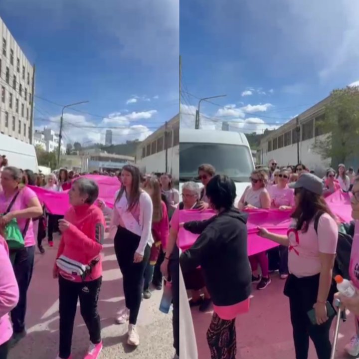 Caminata en Comodoro Rivadavia promueve la concientización sobre cáncer de mama