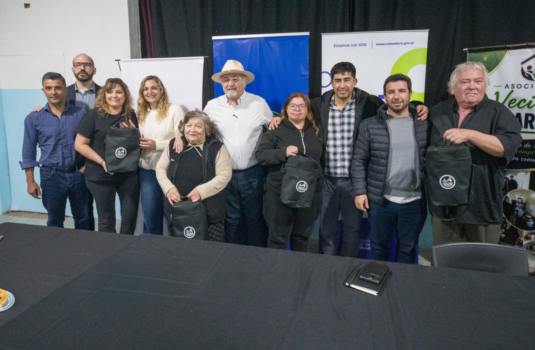 Macharashvili se reunió con vecinalistas de cinco barrios de Comodoro Rivadavia