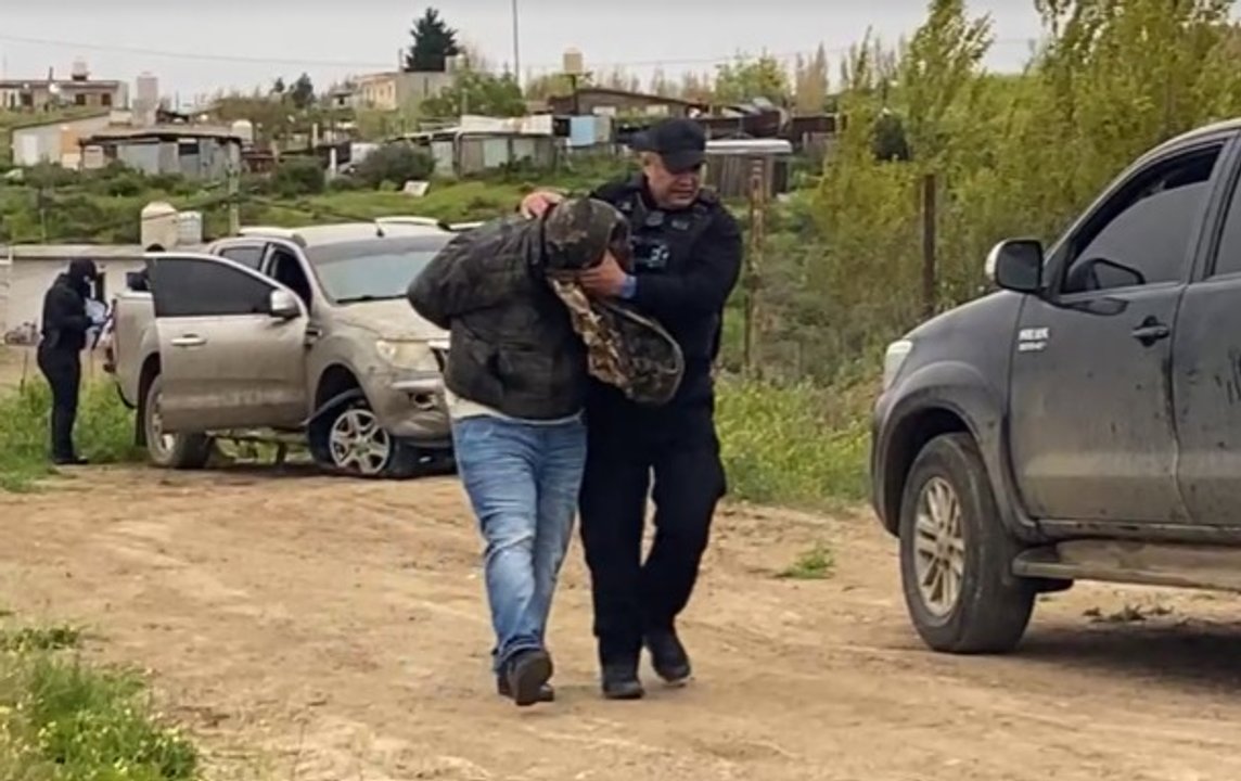 Tiroteo y persecución policial en Caleta Olivia culmina con detenciones