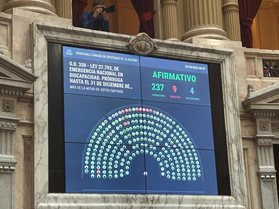 Aprobación de la nueva ley de discapacidad con el apoyo de los diputados de Neuquén