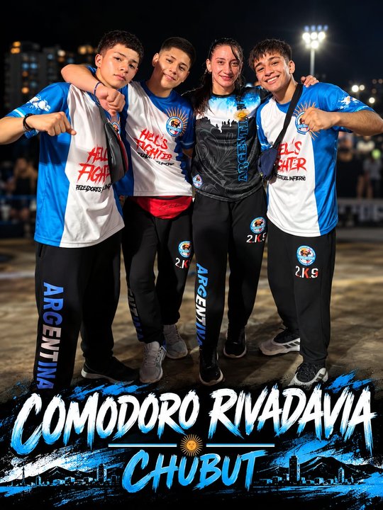 Bayron Miranda, Luciano Robles y Agustín Robles, los comodorenses que arrasan en el Mundial de Kickboxing Bayron Miranda, Luciano Robles y Agustín Robles, los comodorenses que arrasan en el Mundial de Kickboxing