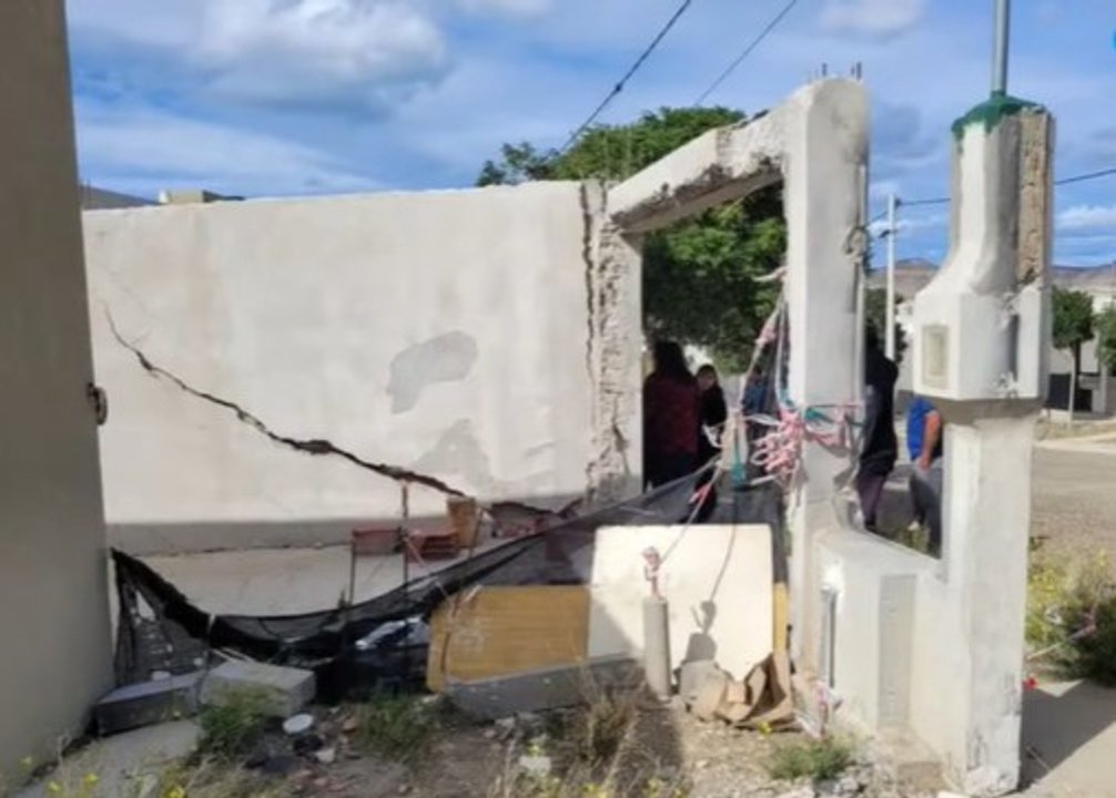 Demolerán cuatro viviendas en Comodoro Rivadavia por daños estructurales