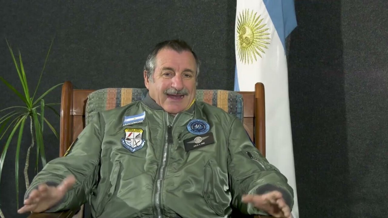 Falleció Carlos Rinke, veterano de Malvinas y piloto de la Fuerza Aérea